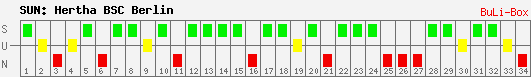 Siege, Unentschieden und Niederlagen: Hertha BSC Berlin 2008/2009