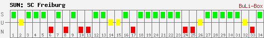 Siege, Unentschieden und Niederlagen: SC Freiburg 2008/2009